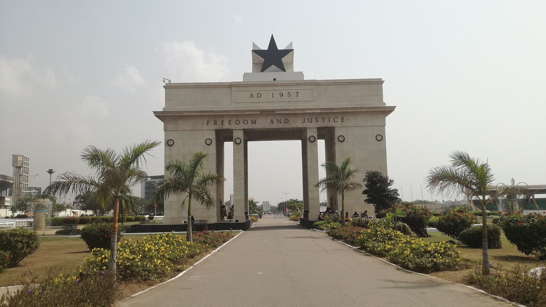 Black Star Gate, monument de l'independance a Accra